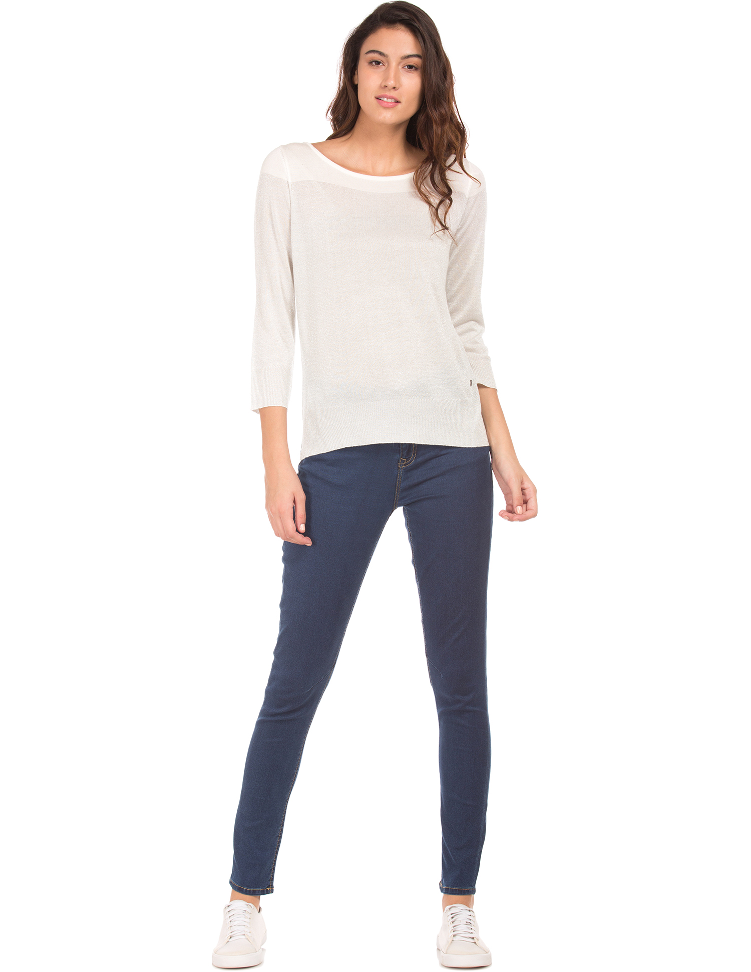 U.S. Polo Assn. Women Casual Wear Solid Top